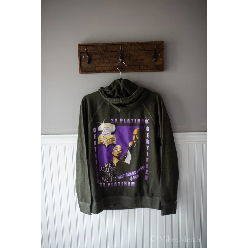 Urban Outfitters Tupac Me Against The World Hoodie Small NEW